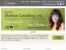 Tablet Screenshot of haltonlending.ca